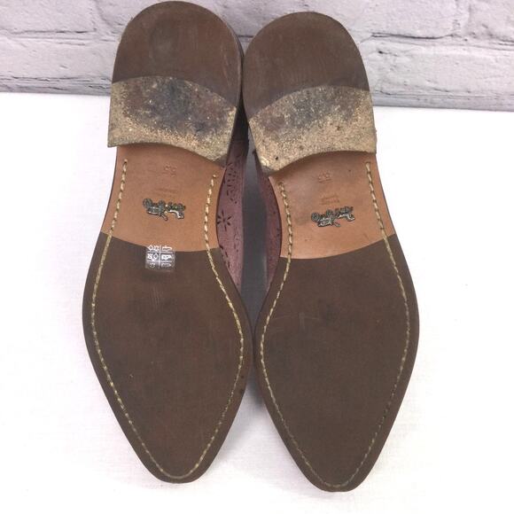 Coach Bowery Festival Boho Western Chelsea Suede Casual Slip On Ankle Bootie 5.5 - Picture 8 of 15